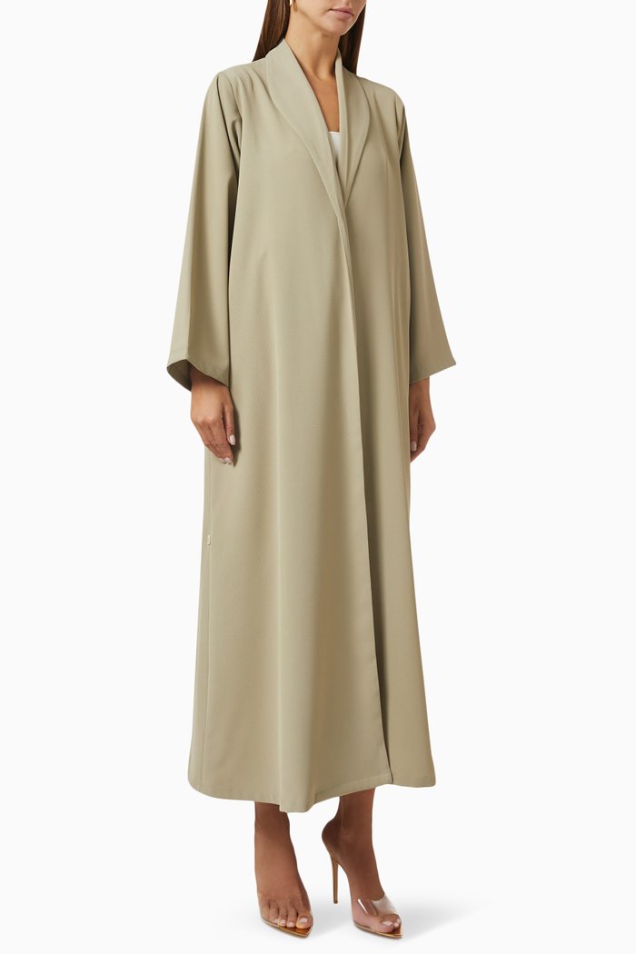 

Long Sleeve Abaya, Green