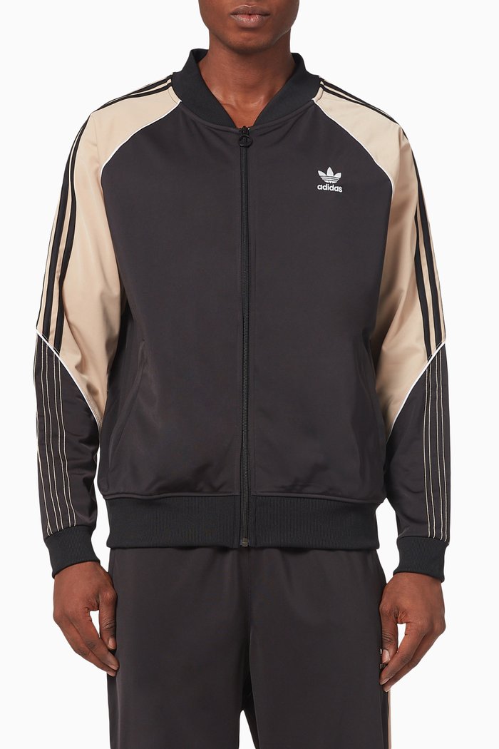 

Tricot Track Jacket in Recycled Tricot, Black