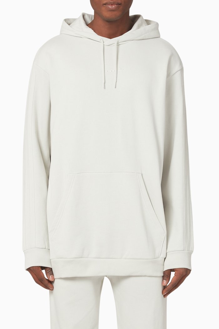 

Reveal Hoodie in Cotton Terry, Grey