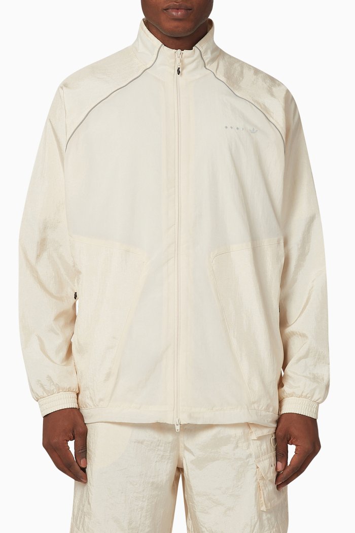 

Reveal Track Jacket in Nylon, Neutral