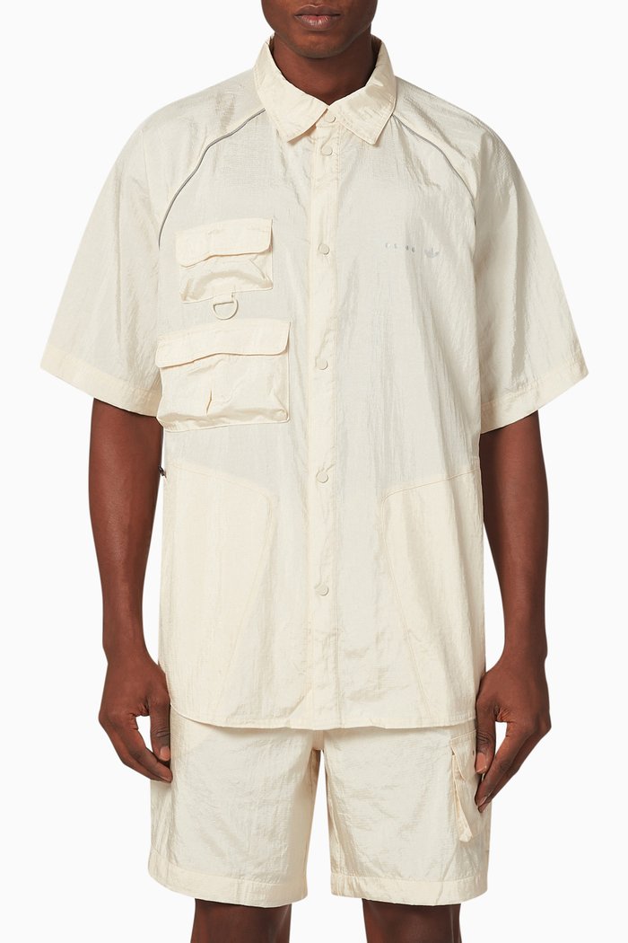 

Reveal Overshirt in Ripstop Nylon, Neutral