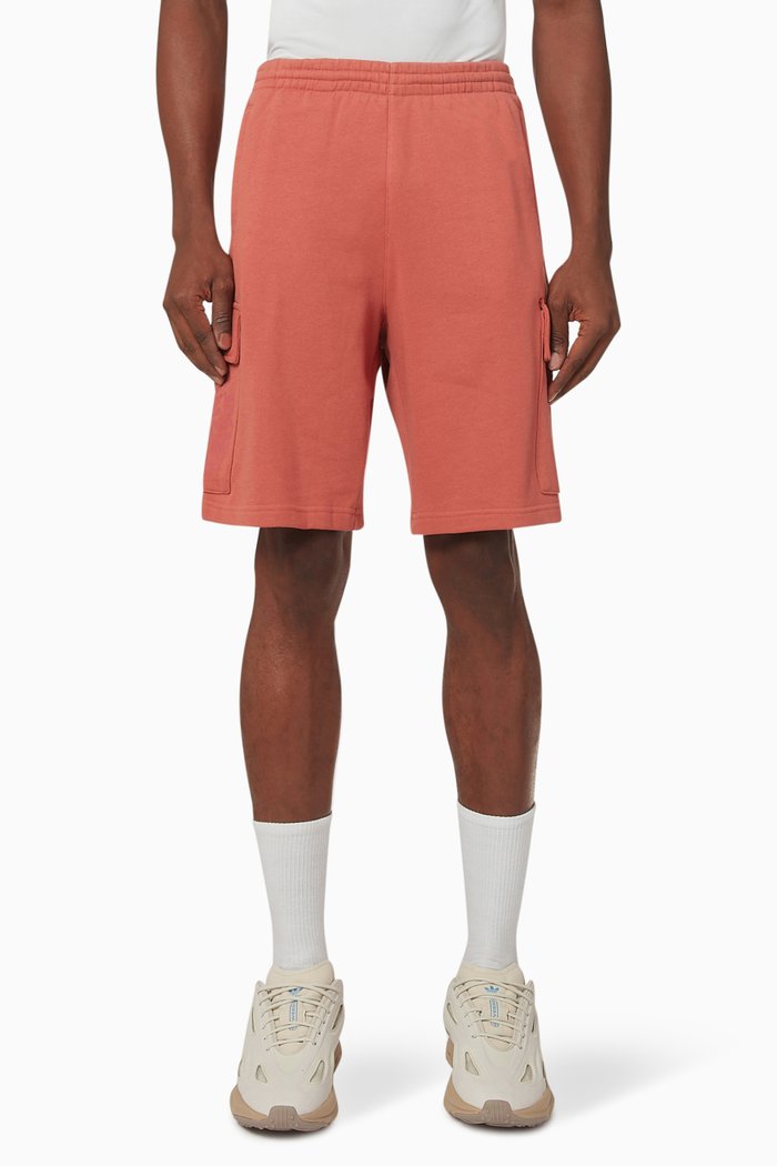 

Ozworld Cargo Shorts in French Terry, Orange