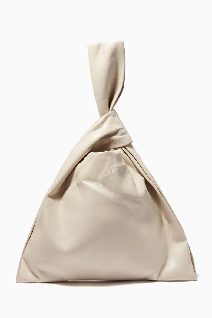 

Jen Tote Bag in Vegan Leather, Neutral