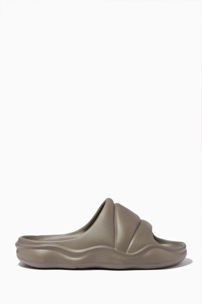 

Limited Edition FiftyMade© Slides in Bio-based EVA, Grey