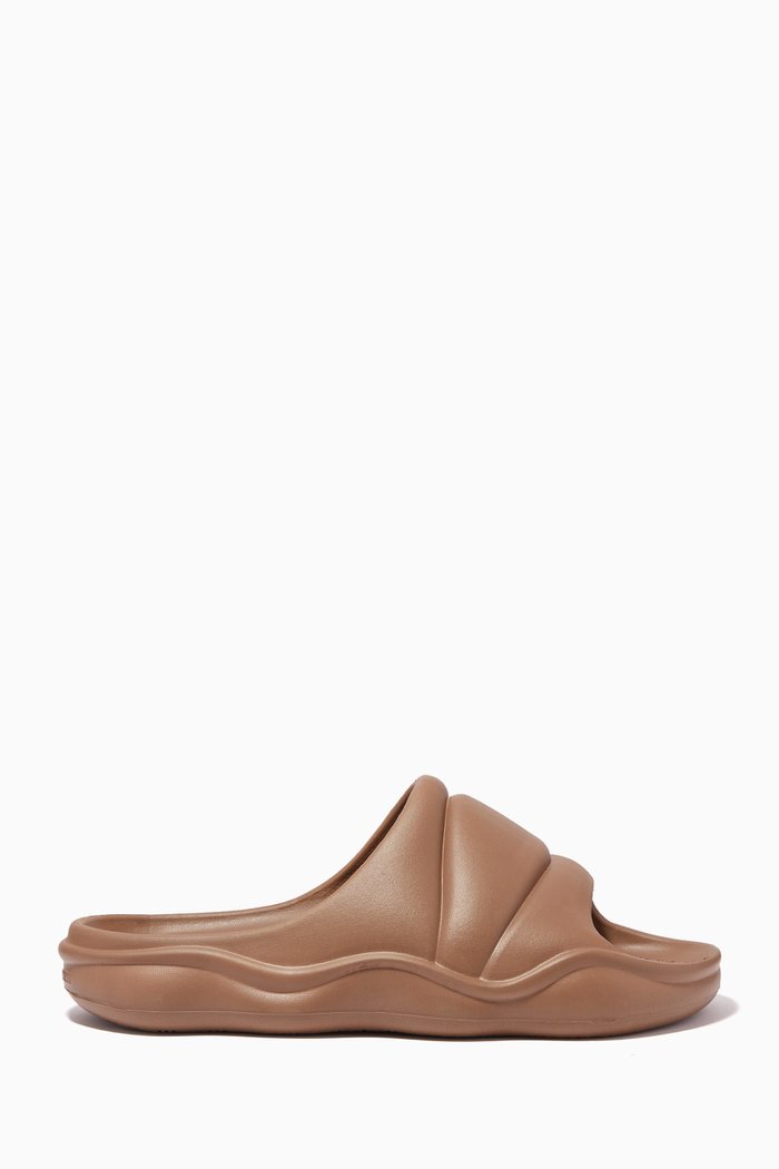 

Limited Edition FiftyMade© Slides in Bio-based EVA, Brown