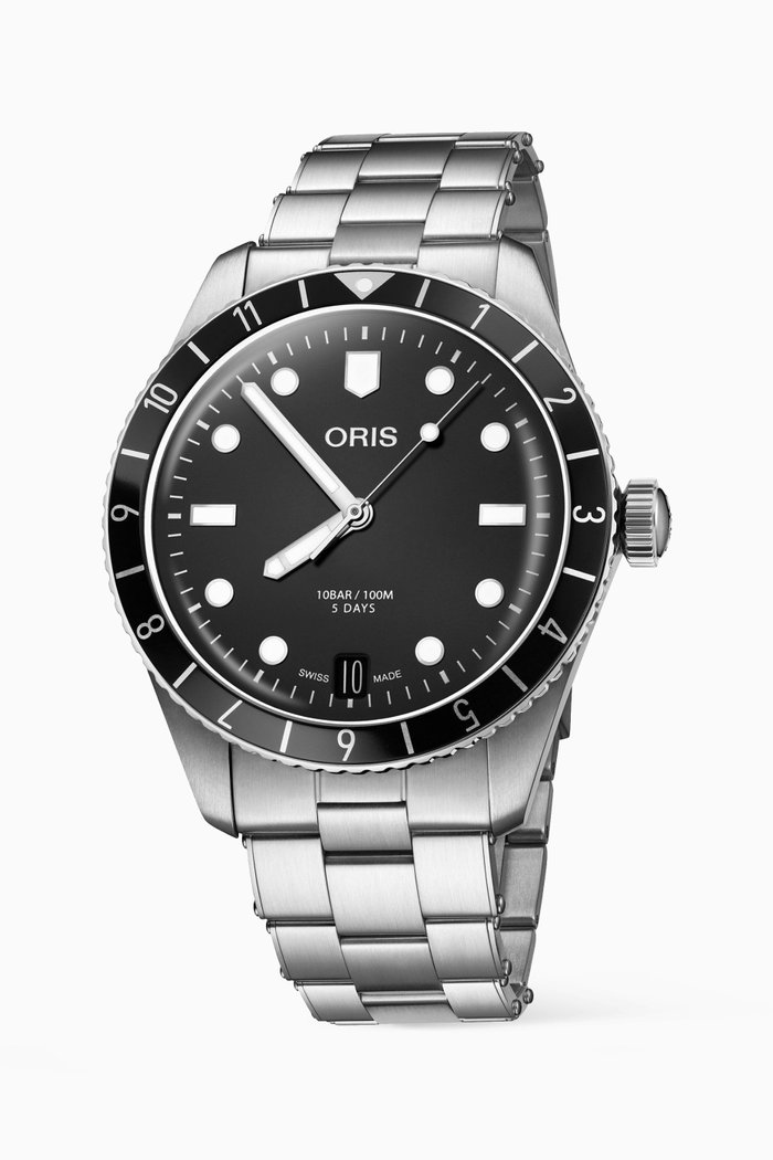 Divers 65 Automatic Watch, 40mm, Black