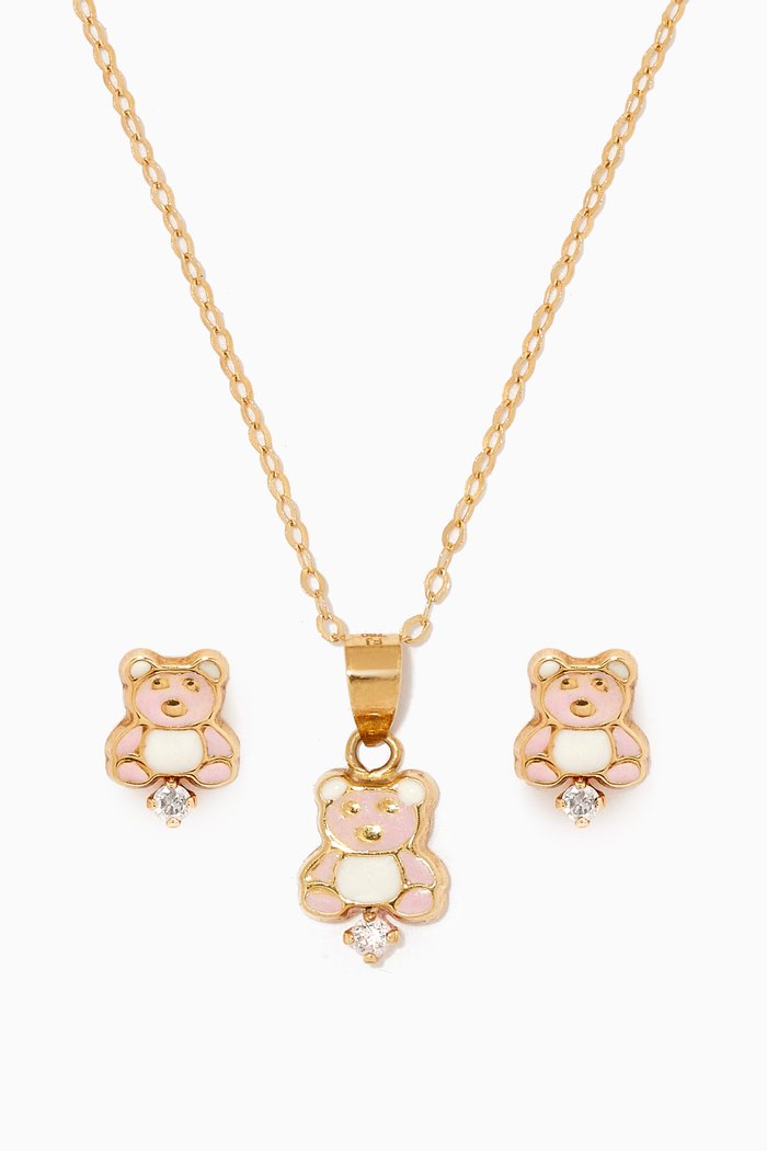 

Bear Diamond Set in 18kt Gold