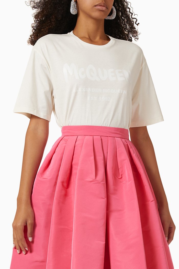 

Graffiti Logo T-shirt in Cotton, Multicolour