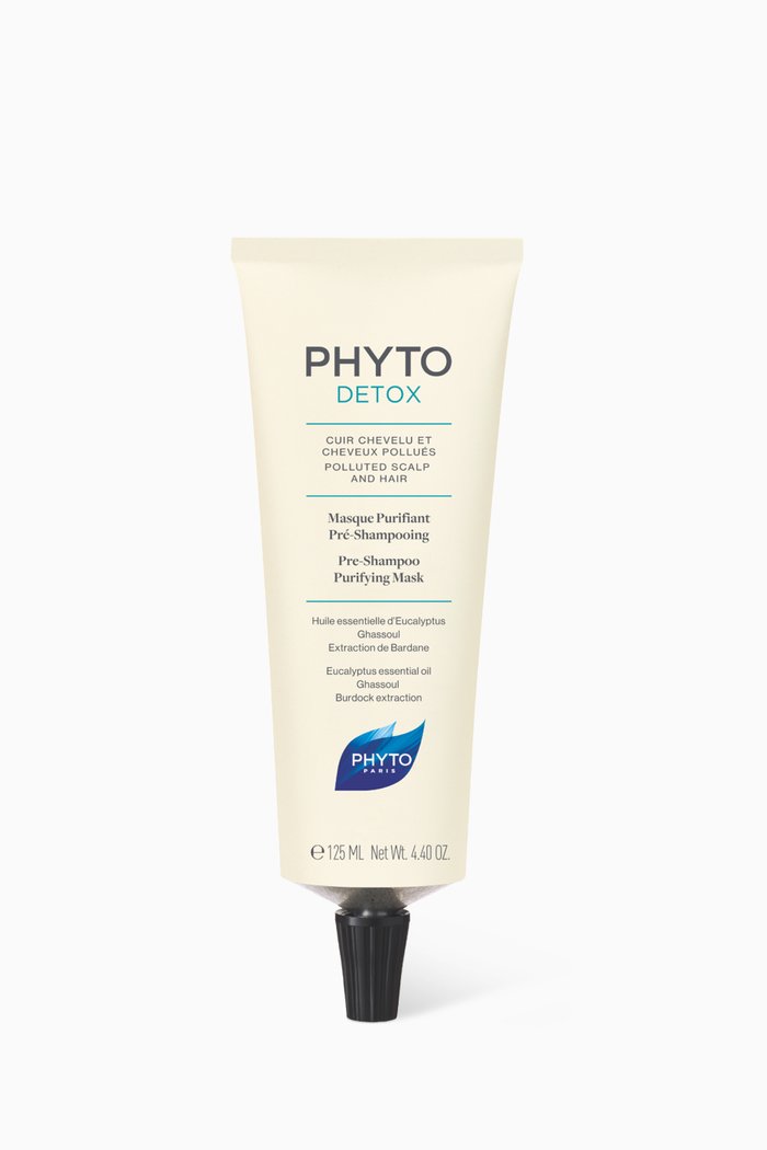 

Phytodetox Pre-Shampoo Purifying Mask, 125ml, Colourless