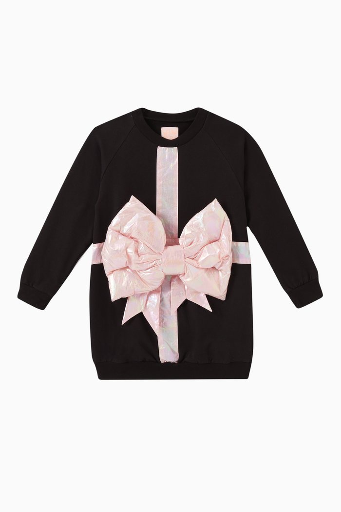 

My Party Dress in Stretch Cotton Jersey, Black
