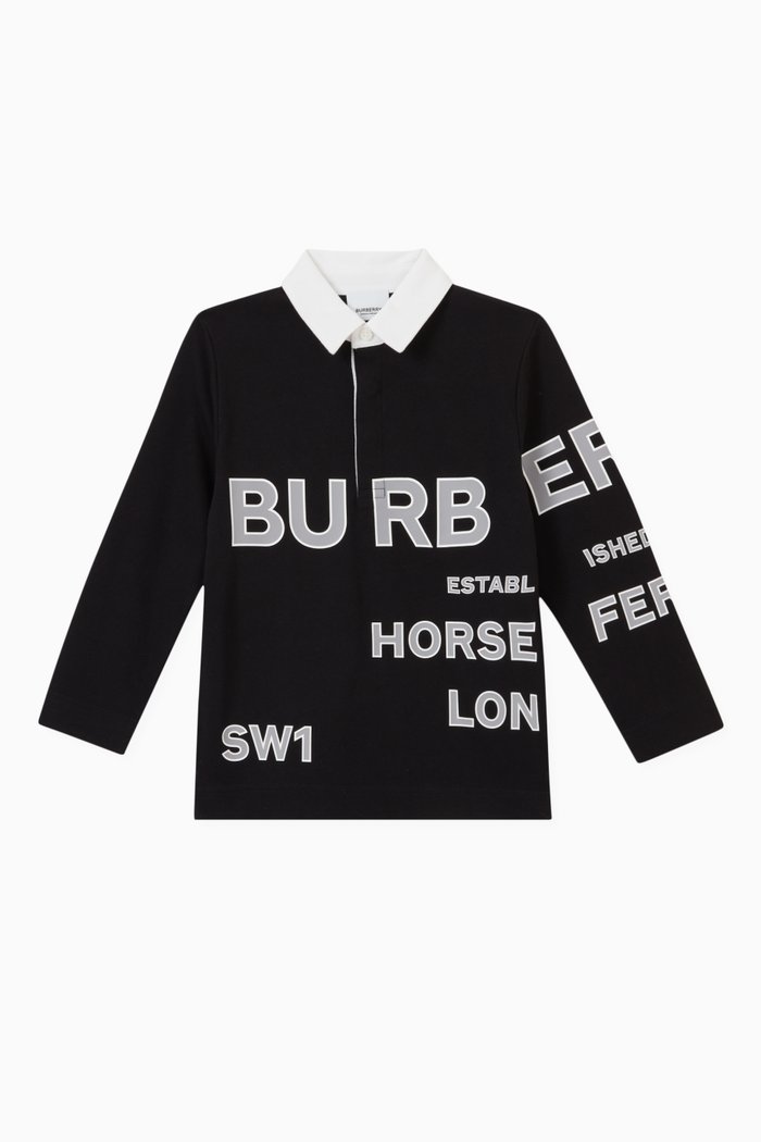 

KB5 Jessy Polo Shirt in Cotton, Black