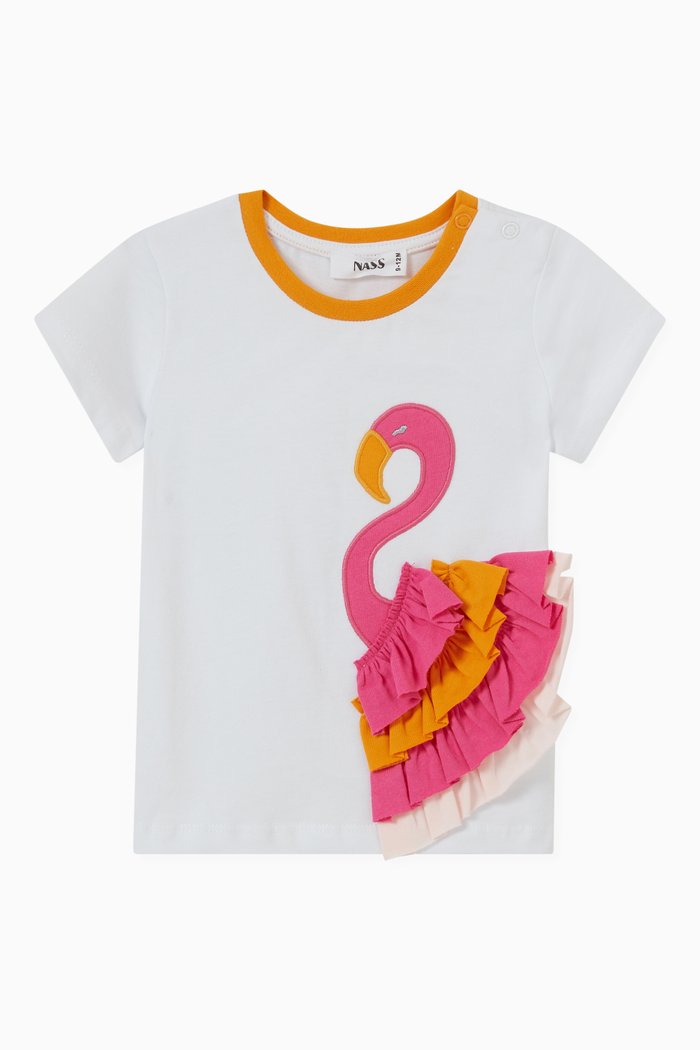 

Tori Flamingo T-shirt, White