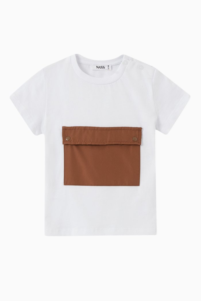 

Little Wael T-shirt in Cotton, White
