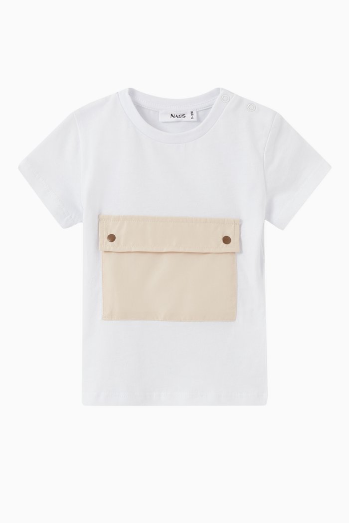 

Little Wael T-shirt in Cotton, White