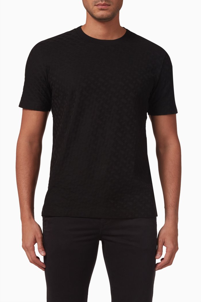 

Tiburt T-shirt in Cotton, Black