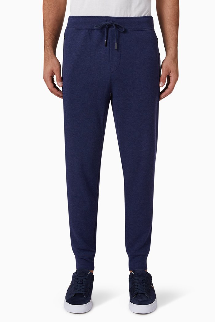 

Spa Knit Sweatpants in Cotton, Blue