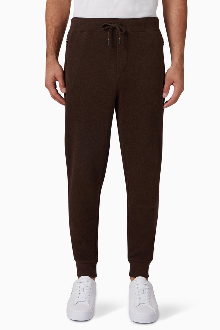 

Spa Knit Sweatpants in Cotton, Brown