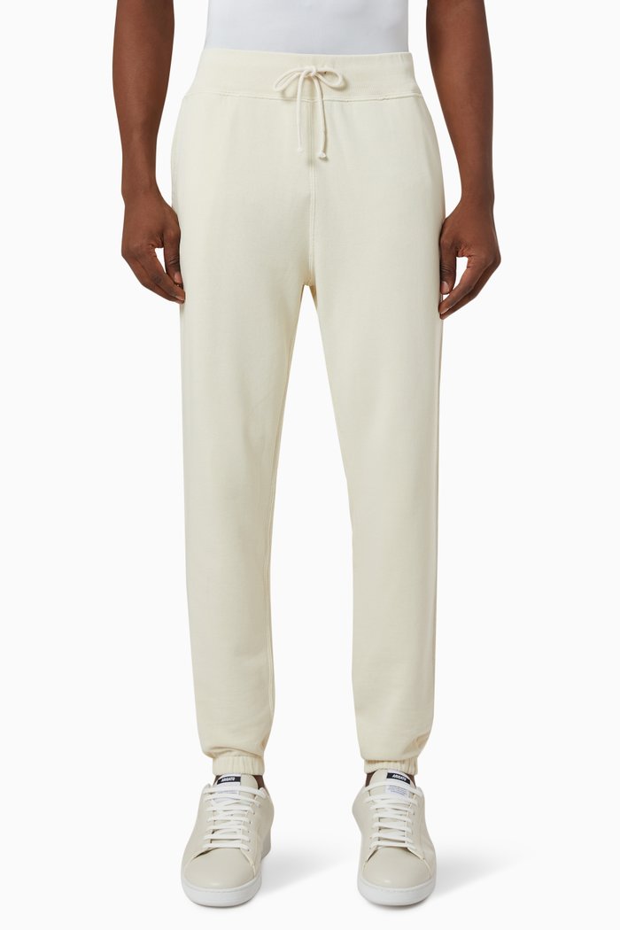 

Organic Garment-dyed Sweatpants in Fleece, Neutral