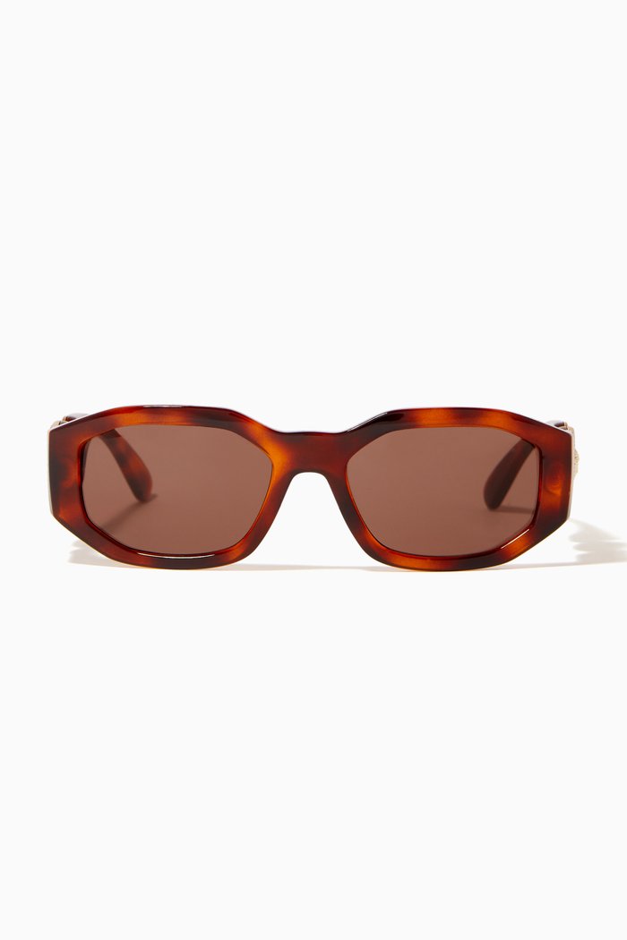 

Medusa Biggie Sunglasses in Acetate, Brown