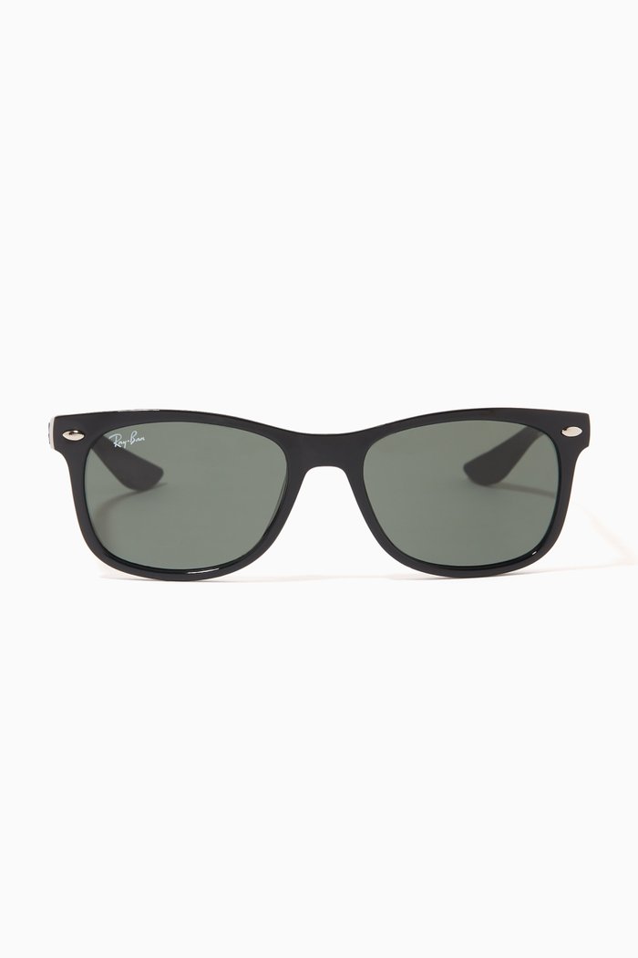 

Wayfarer Sunglasses in Acetate, Black