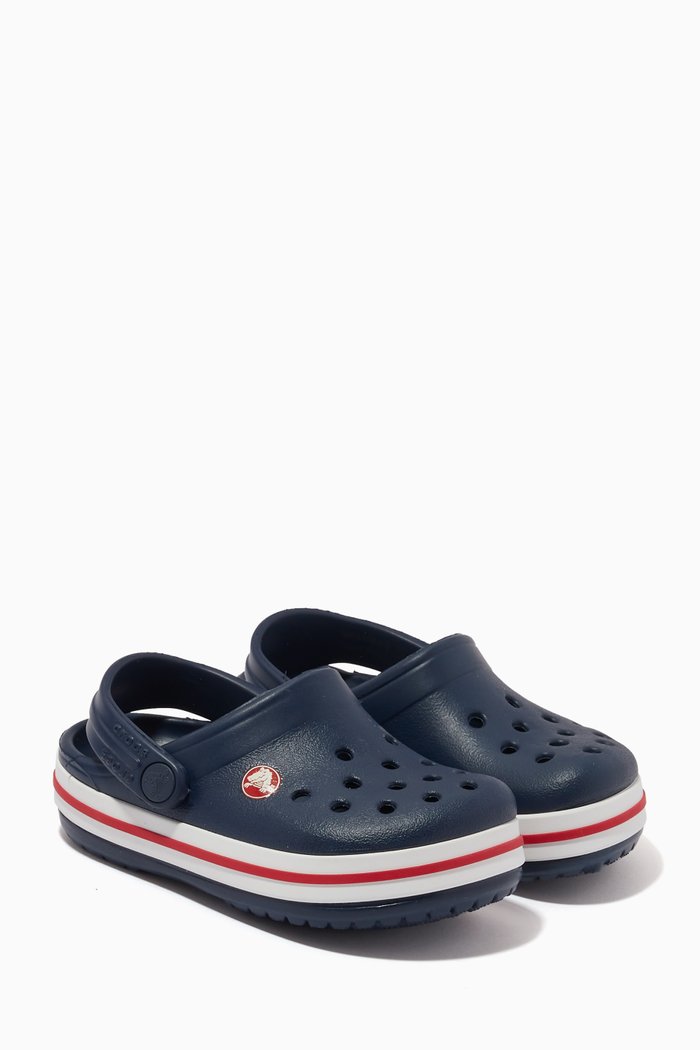 

Crocband™ Stripe Clogs, Blue