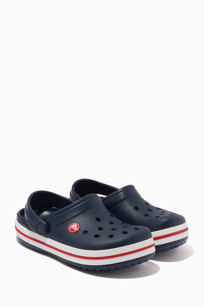 

Crocband™ Stripe Clogs, Blue
