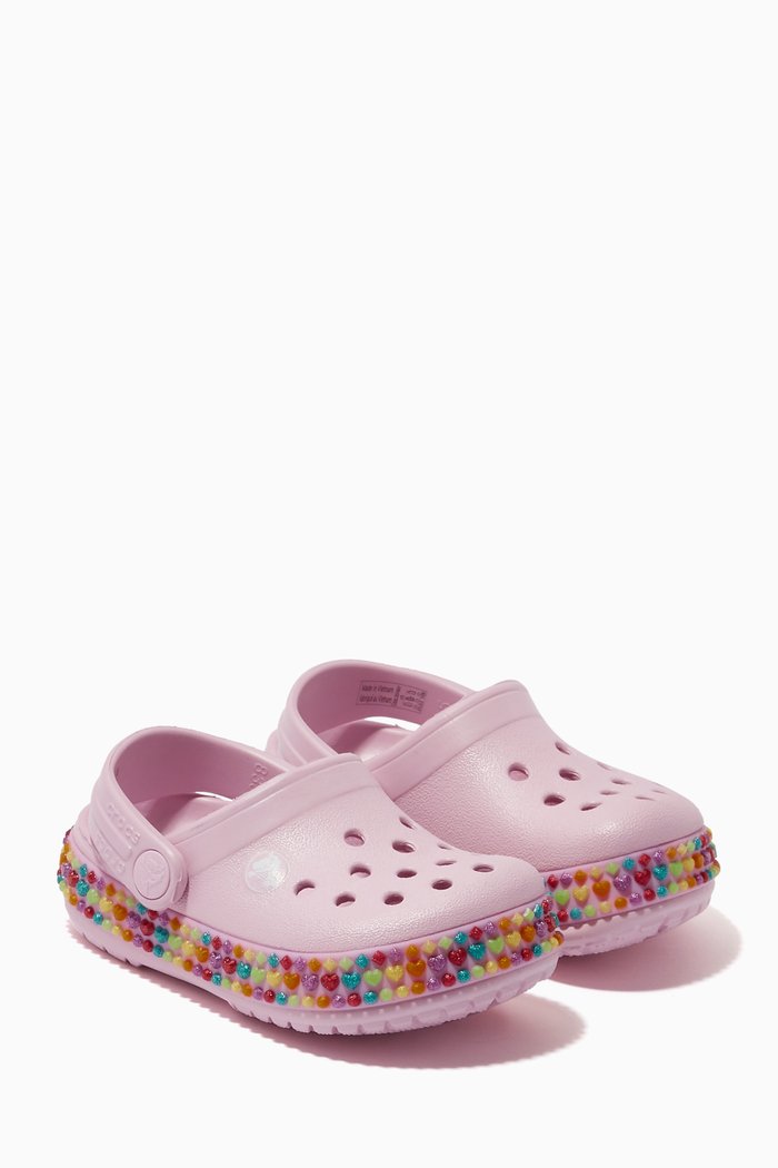 

Crocband™ Gem Band Clogs, Pink