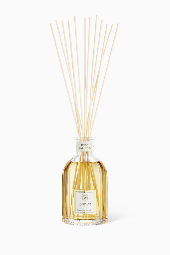 Rosa Tabacco Home Fragrance Diffuser, 250ml, Colourless