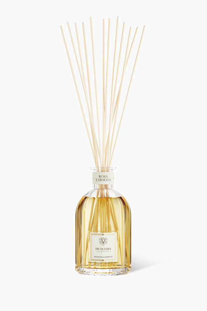 

Rosa Tabacco Vaso Diffuser, 2500ml, Colourless
