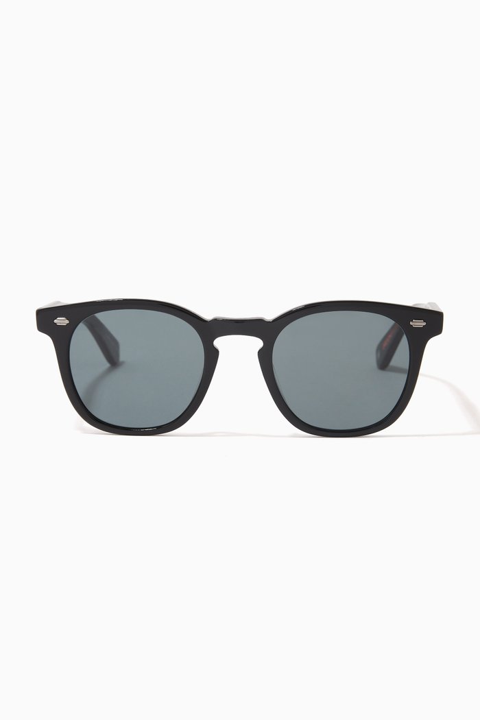 

Byrne Sunglasses in Acetate, Black