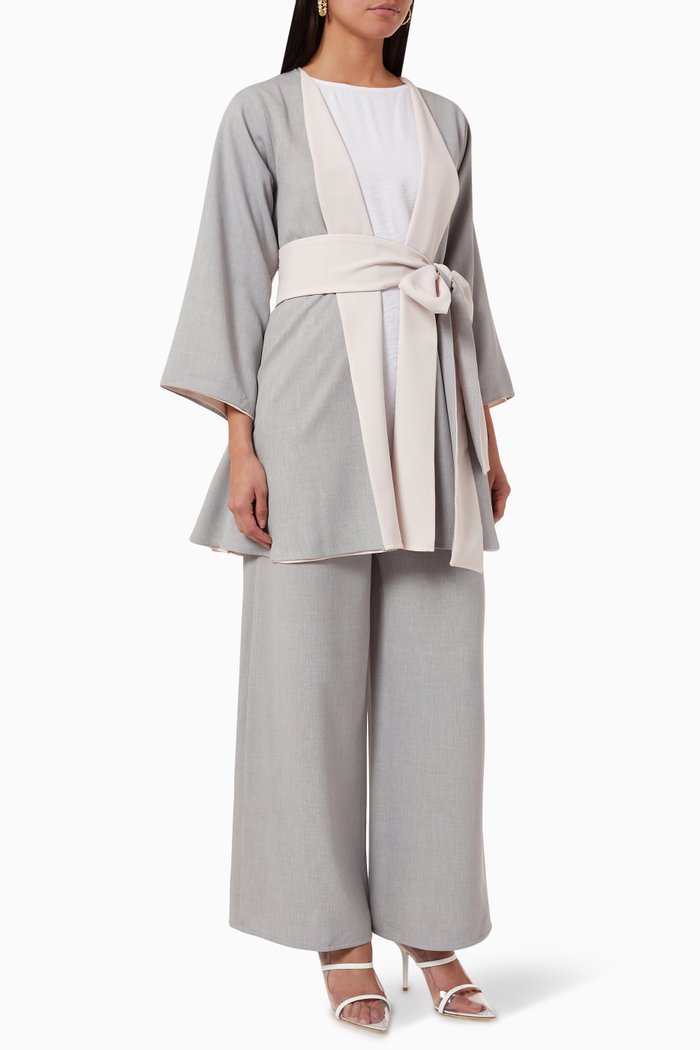 

Reversible Jacket, Top & Pants Set, Pink