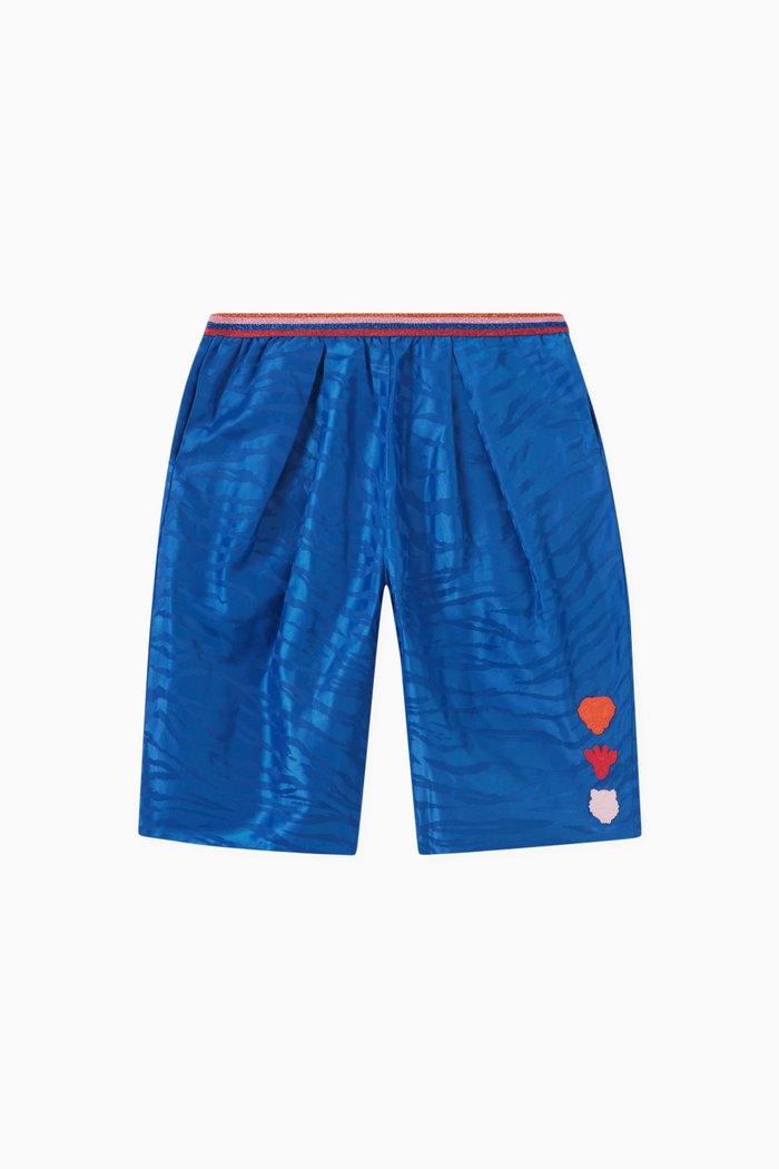

Party Capsule Animal Logo Shorts, Blue