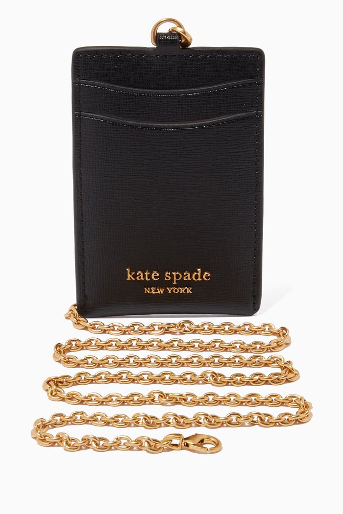 

Monogram Lanyard in Leather, Black