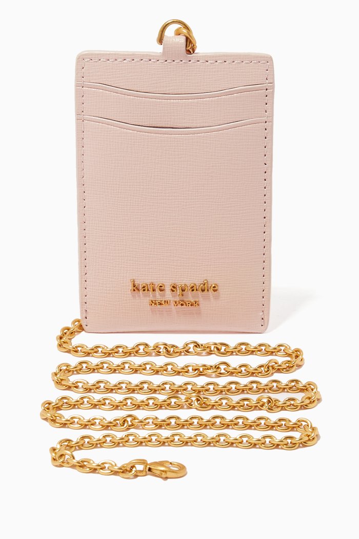 

Monogram Lanyard in Leather, Pink