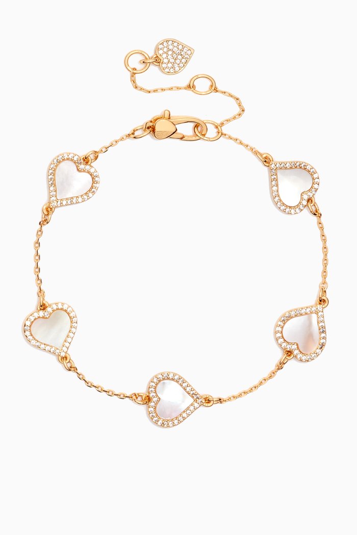 

Take Heart Bracelet in Gold-plated Metal