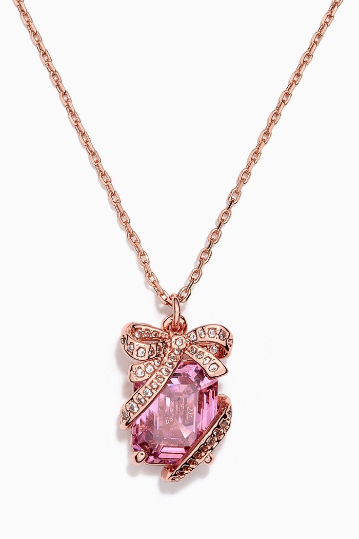 

Present Pendant Necklace, Pink