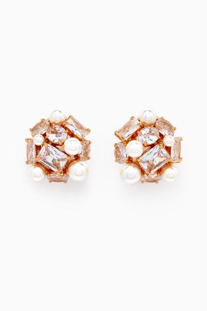 

Candy Shop Cluster Studs, Gold