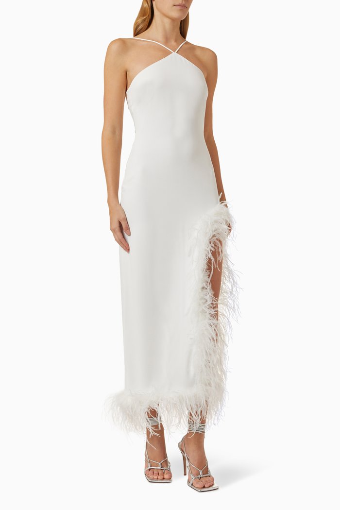 

Cadillac Midi Dress, White