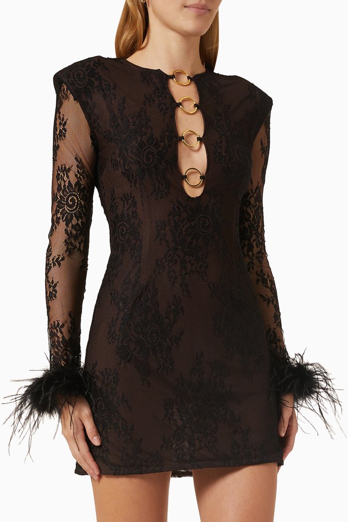

Gospel Mini Dress, Black