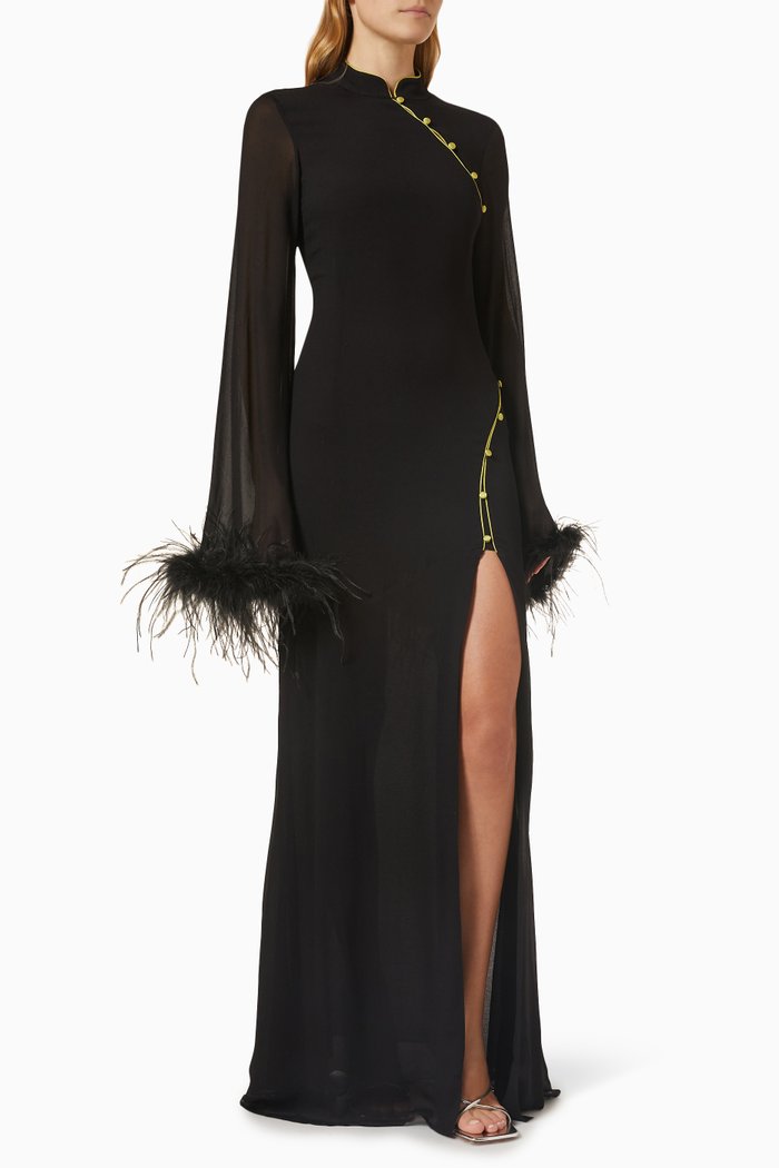 

Lisa Marie Maxi Dress, Black