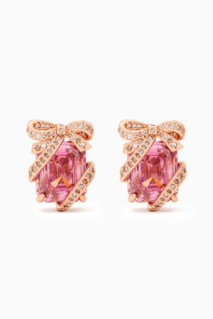 

Present Stud Earrings, Pink