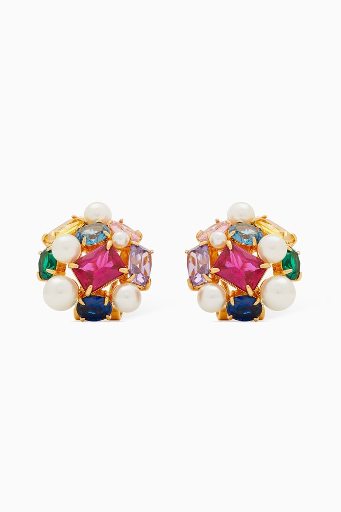 

Candy Shop Cluster Stud Earrings, Multicolour