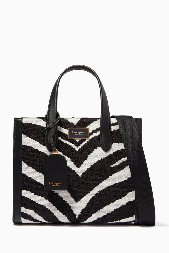 

Small Tote Bag in Canvas, Black