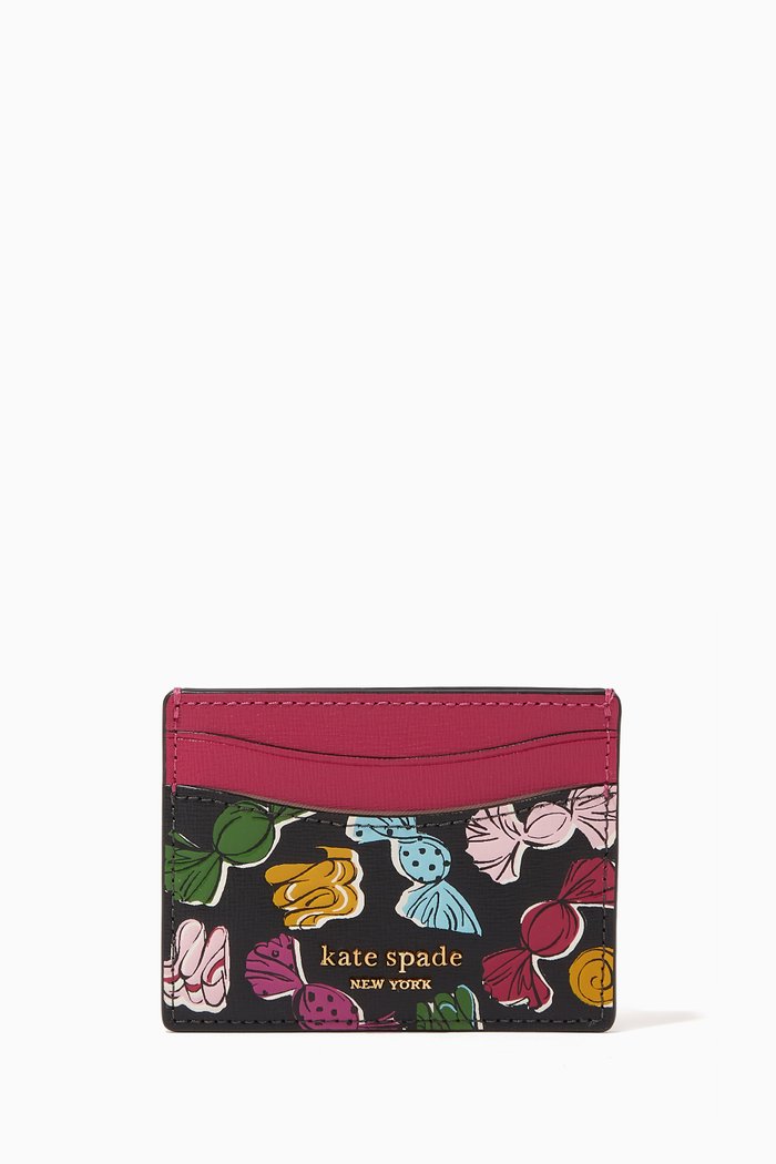 

Morgan Card Holder in Leather, Black