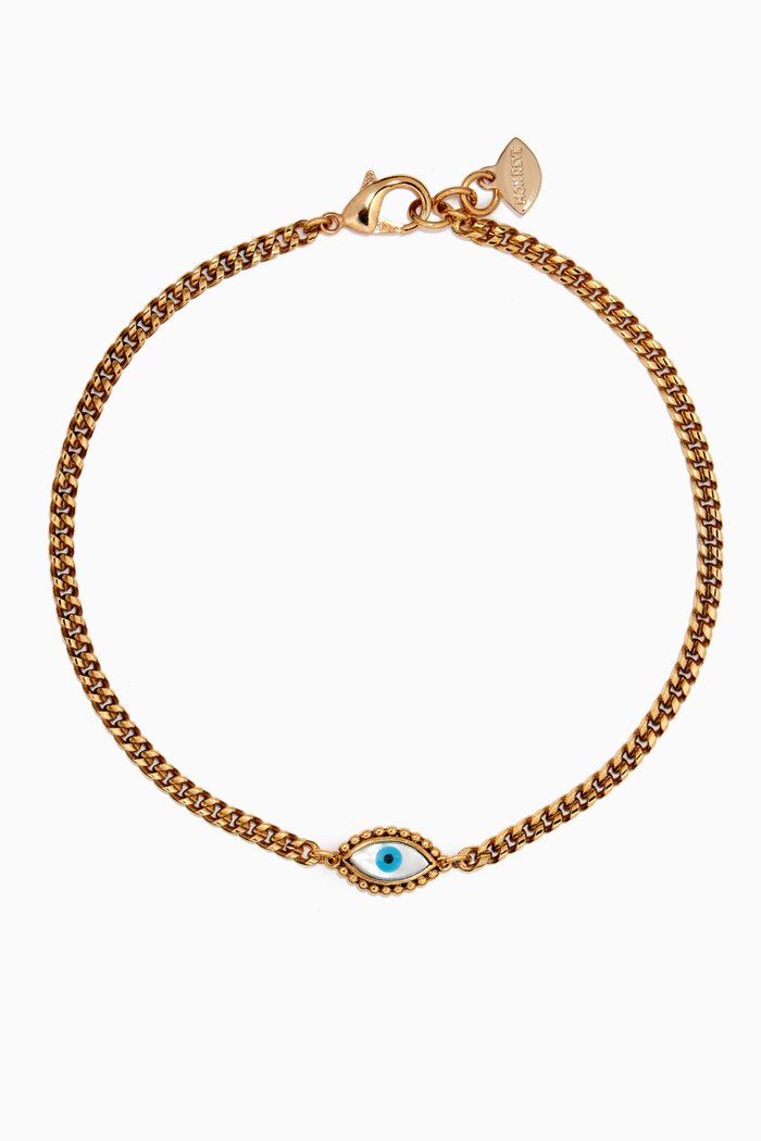 

Formal Towner Mei Necklace in Gold-plated Brass