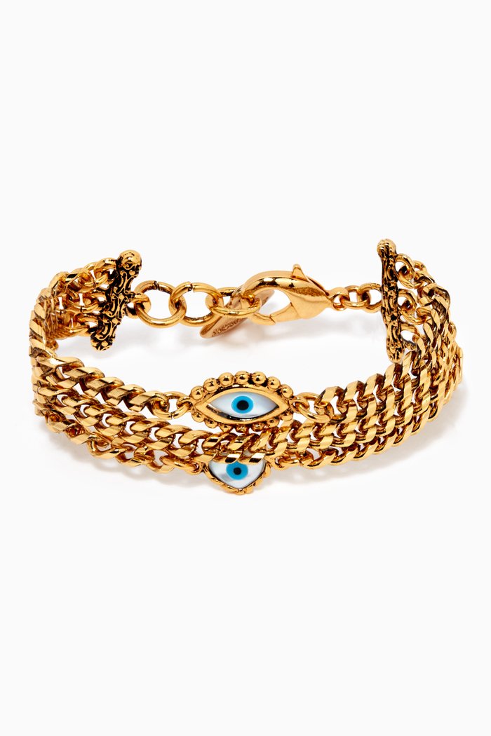 Formal Towner Dora Bracelet in Gold-plated Brass
