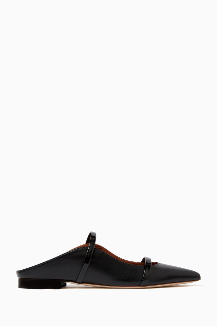 

Maureen Flats in Nappa Leather, Black