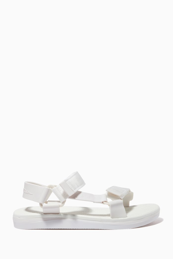 

Papete + Rider Sandals, White