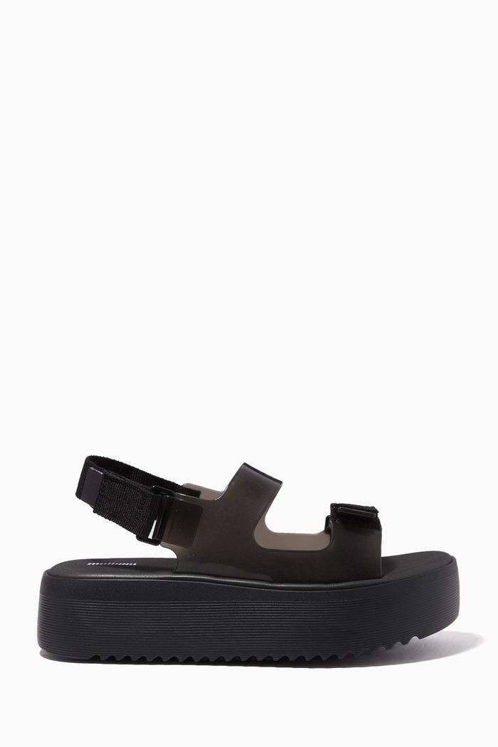 

Brave Papete Platform Sandals, Black