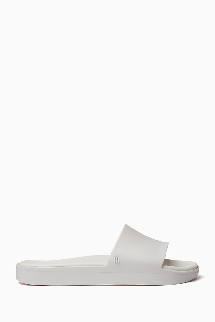 

Beach Slides in Melflex®, White